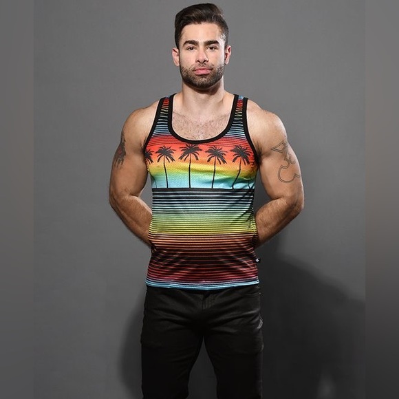 Sunset Mesh Tank - Picture 4 of 7